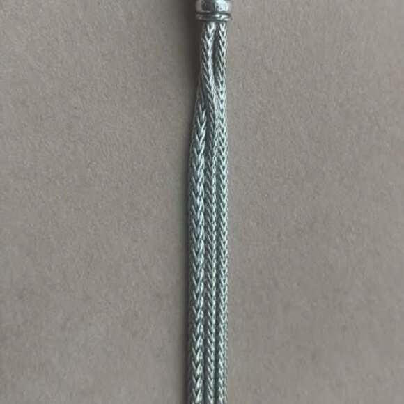 John Hardy Classic Multi-Strand Silver Chain Bracelet - 7.5 inches - Picture 4 of 5